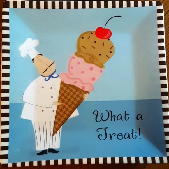 Jessica Flick Square One Brand Sweets Plates - Picture 2 of 6